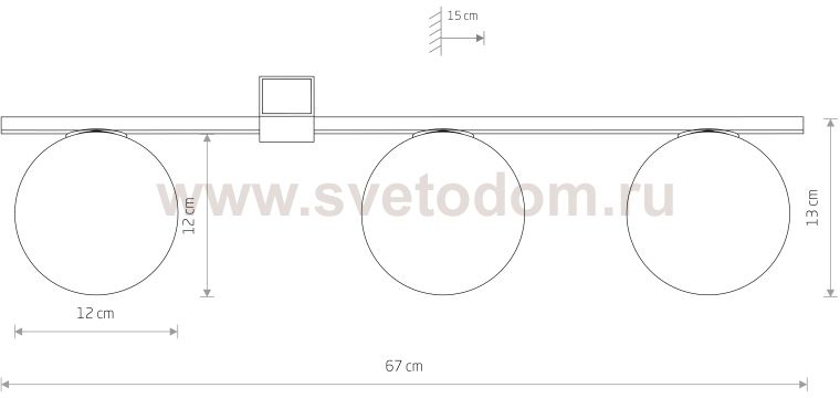 Потолочный cветильник Nowodvorski Pik 10301