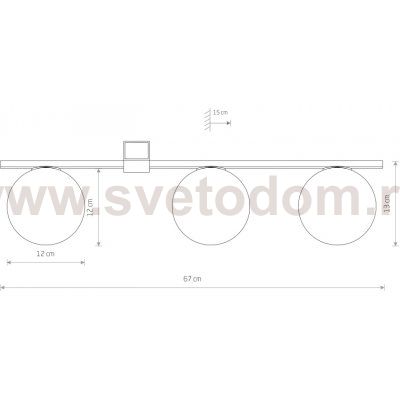 Потолочный cветильник Nowodvorski Pik 10301