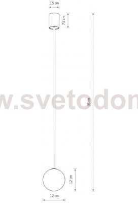 Подвесной светильник Nowodvorski Kier M 10306