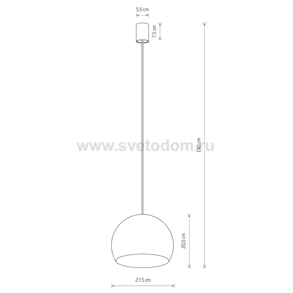 Подвесной светильник Nowodvorski Candy 10334