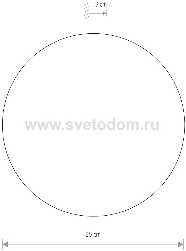 Настенный светильник Nowodvorski Ring Led M 10350