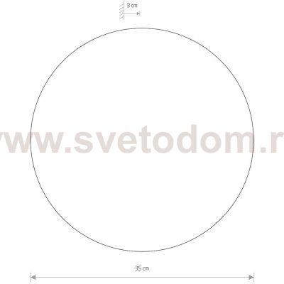 Настенный светильник Nowodvorski Ring Led L 10353