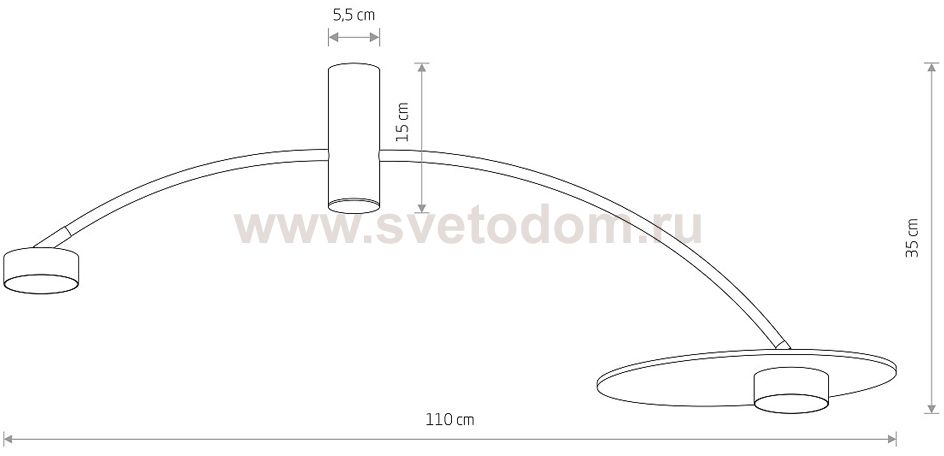 Потолочная люстра Nowodvorski Heft 10356