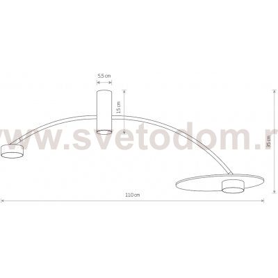 Потолочная люстра Nowodvorski Heft 10356