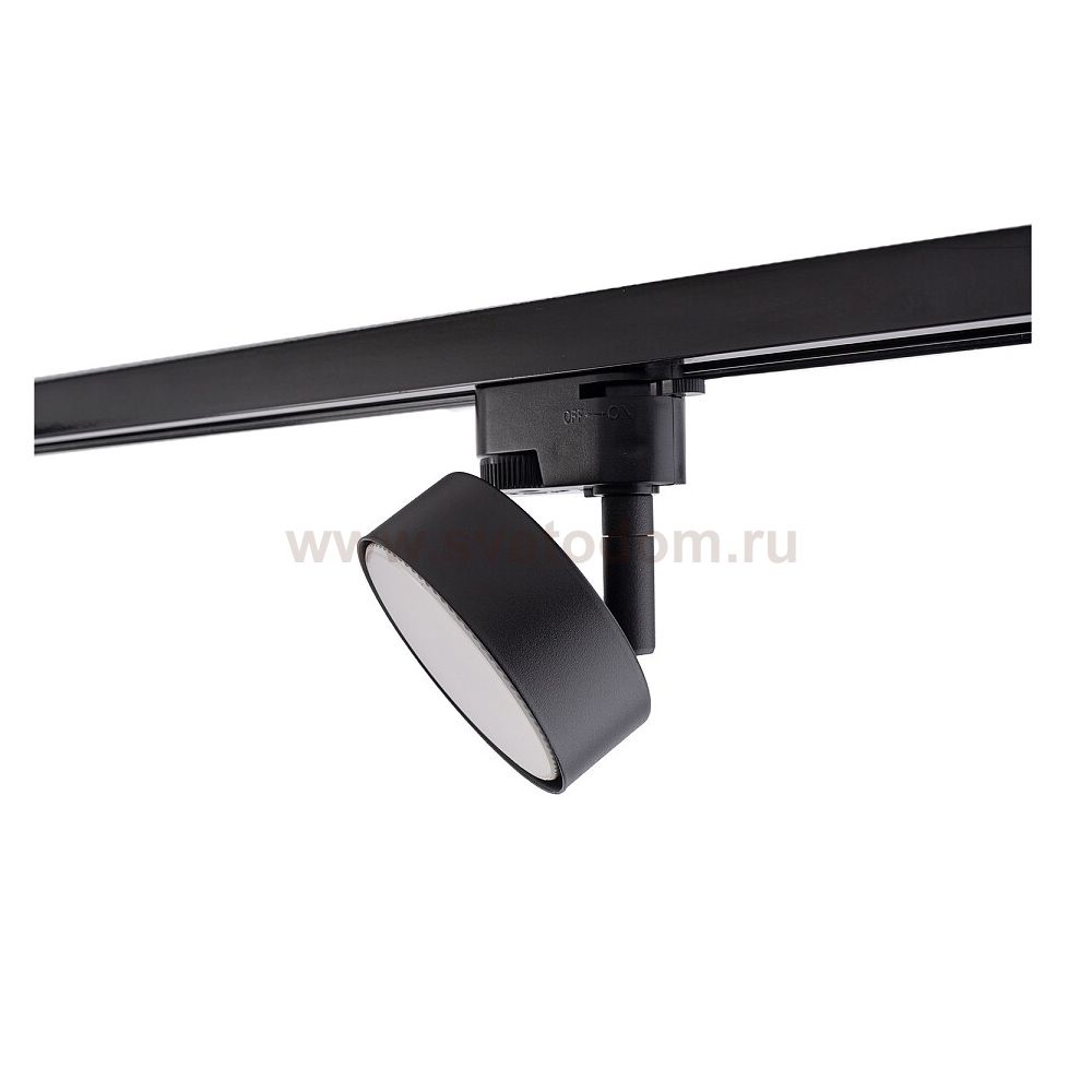 Трековый однофазный светильник Nowodvorski Profile Puck Black (Cерия Profile Puck, Цвет Черный) арт. 10358