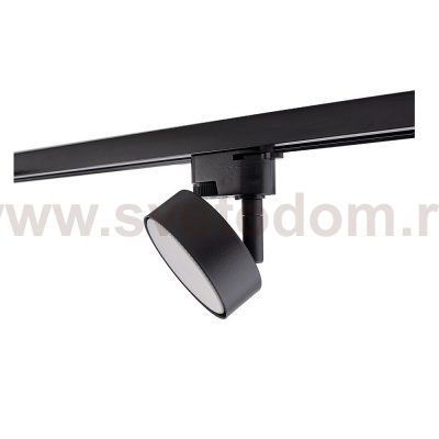 Трековый однофазный светильник Nowodvorski Profile Puck Black (Cерия Profile Puck, Цвет Черный) арт. 10358