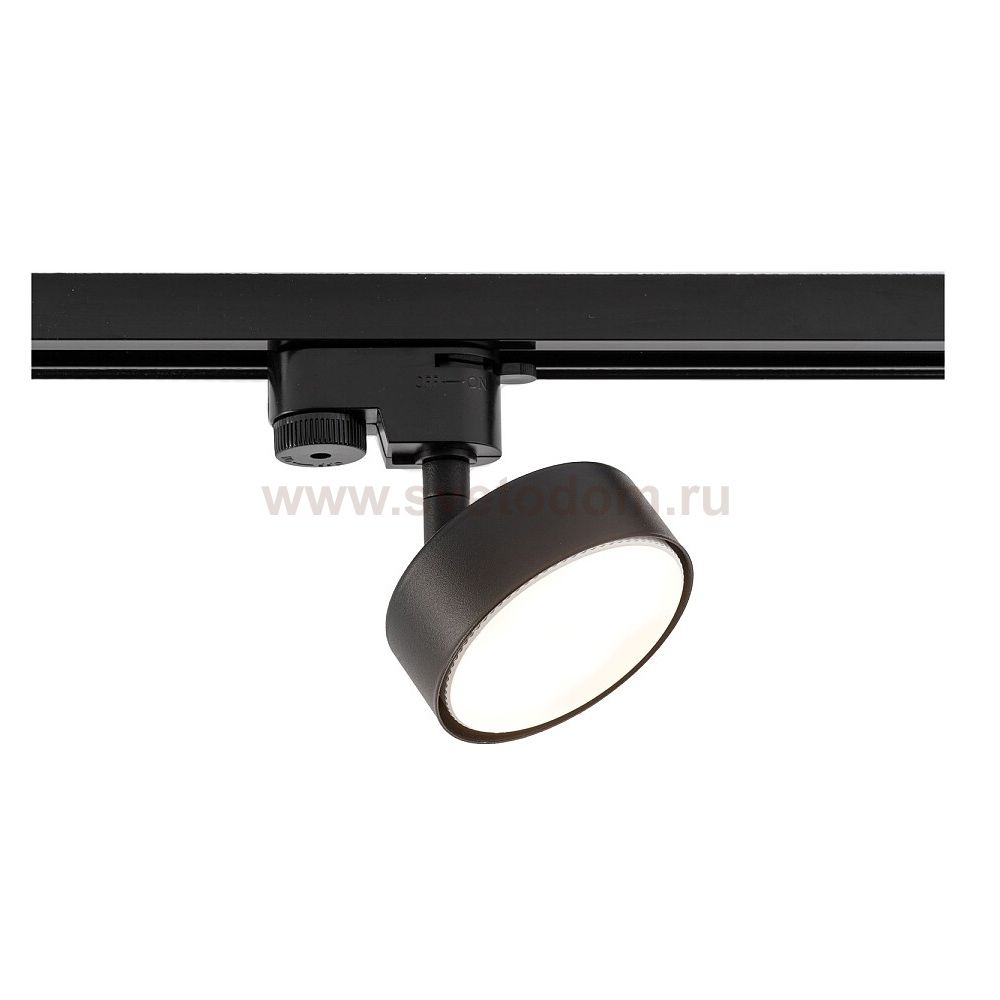 Трековый однофазный светильник Nowodvorski Profile Puck Black (Cерия Profile Puck, Цвет Черный) арт. 10358