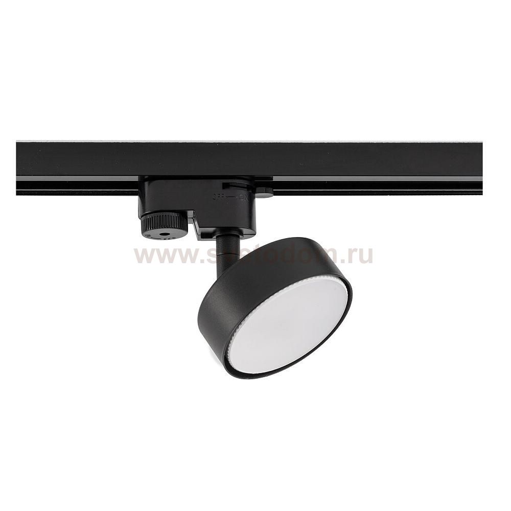 Трековый однофазный светильник Nowodvorski Profile Puck Black (Cерия Profile Puck, Цвет Черный) арт. 10358