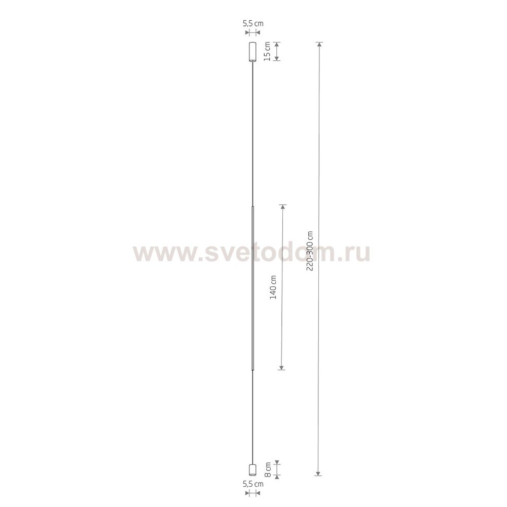 Подвесной светильник Nowodvorski Vertic Led 10362