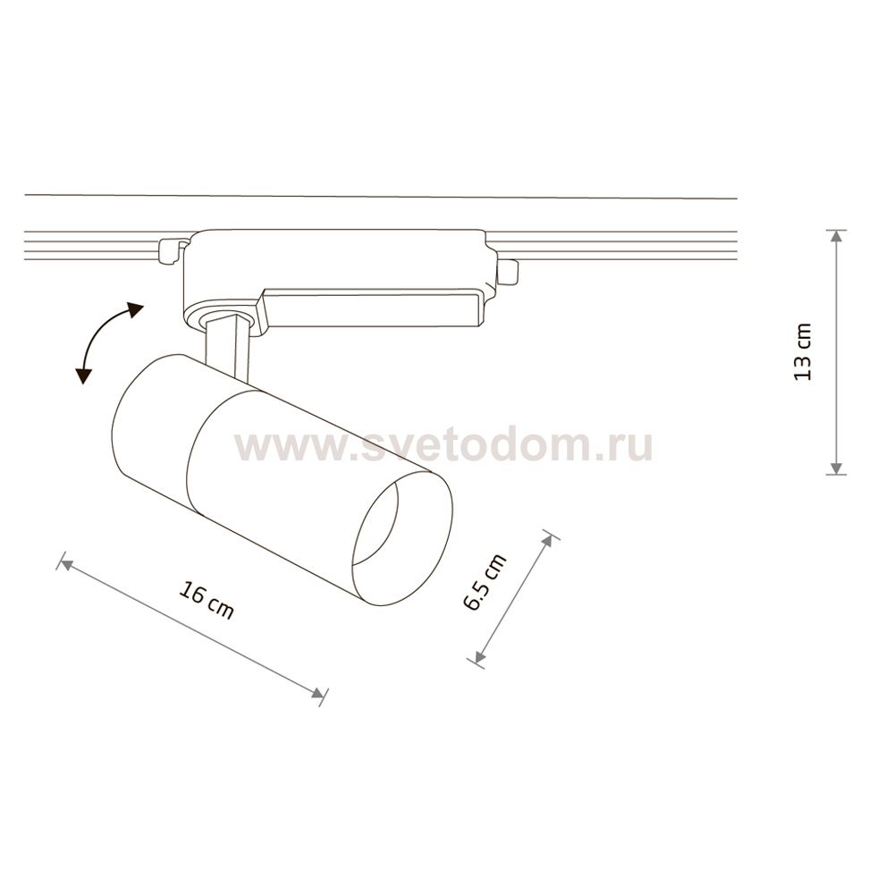 Трековый однофазный светильник Nowodvorski Profile Tinos Led Black (Cерия Profile Tinos Led, Цвет Черный) арт. 10383