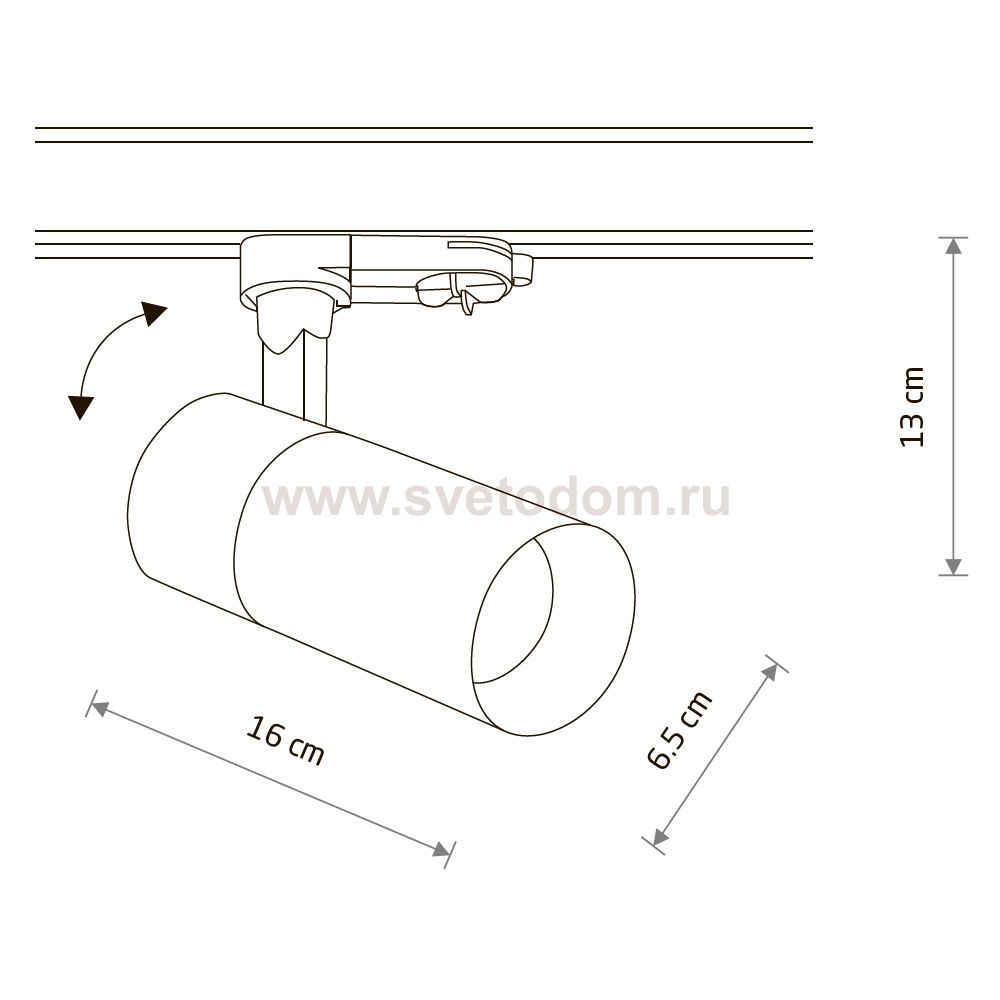 Трековый трехфазный светильник Nowodvorski Ctls Tinos Led White (Cерия Ctls Tinos Led, Цвет Белый) арт. 10391