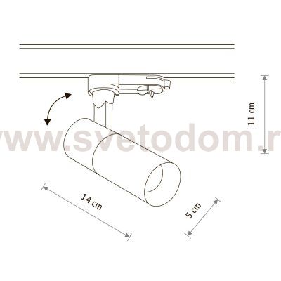 Трековый трехфазный светильник Nowodvorski Ctls Tinos Led White (Cерия Ctls Tinos Led, Цвет Белый) арт. 10393
