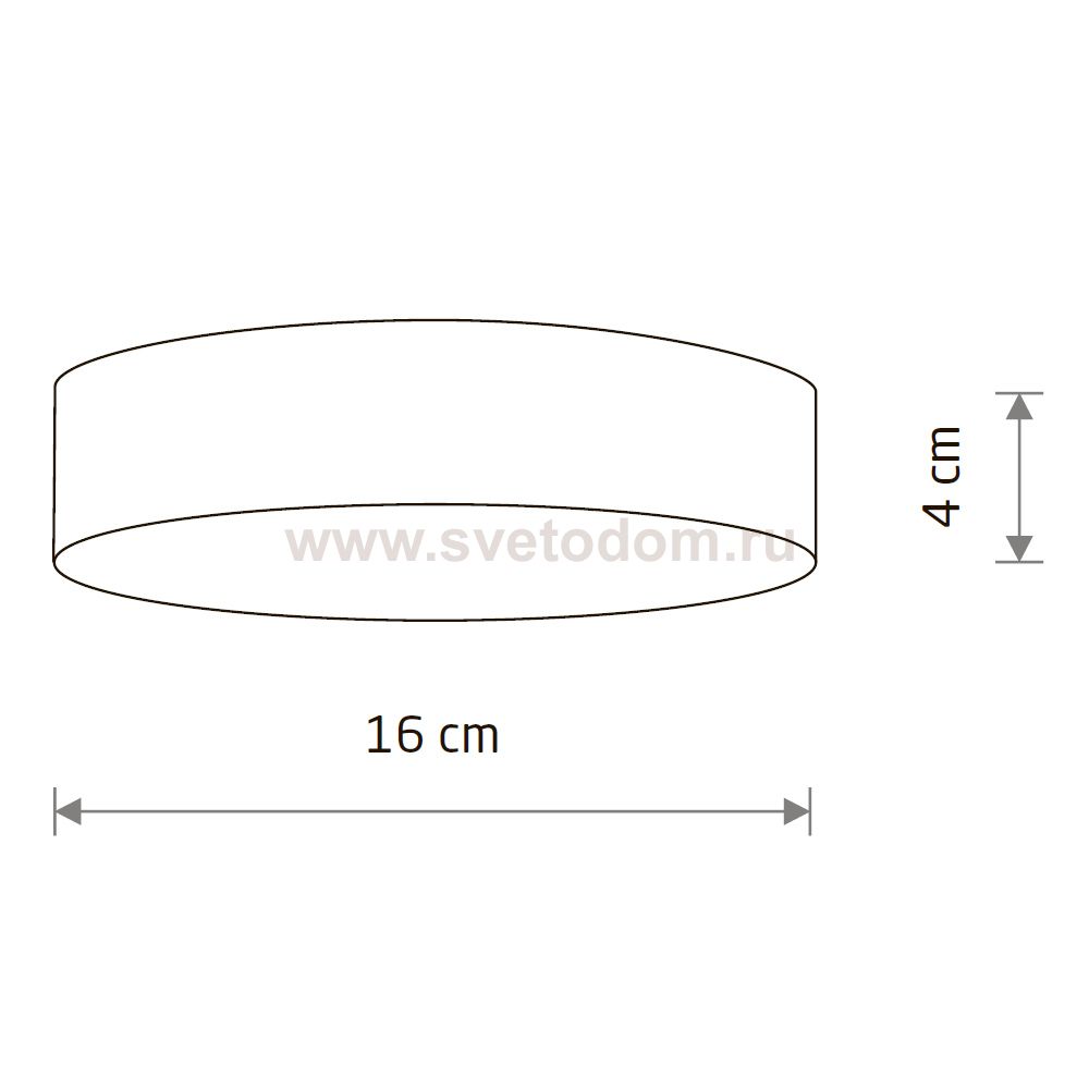 Потолочный cветильник Nowodvorski Lid Round Led White (Cерия Lid Led, Модель круглая, Цвет Белый) арт. 10403