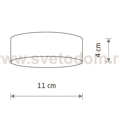 Потолочный cветильник Nowodvorski Lid Round Led Black (Cерия Lid Led, Модель круглая, Цвет Черный) арт. 10406