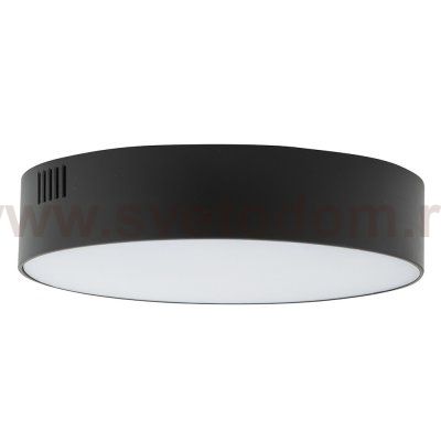 Потолочный cветильник Nowodvorski Lid Round Led Black (Cерия Lid Led, Модель круглая, Цвет Черный) арт. 10408