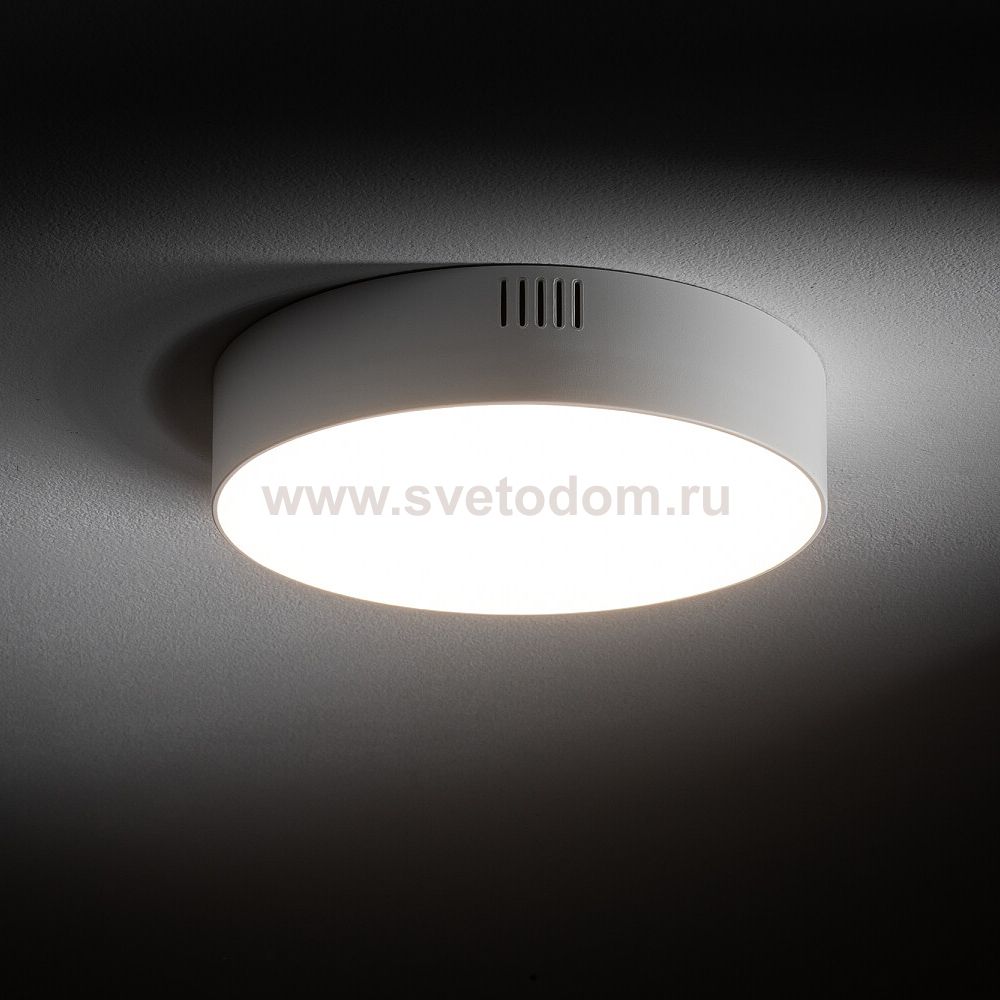 Потолочный cветильник Nowodvorski Lid Round Led White (Cерия Lid Led, Модель круглая, Цвет Белый) арт. 10412