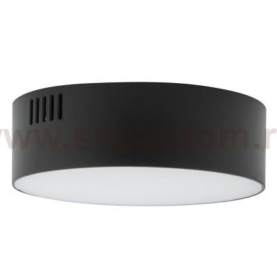 Потолочный cветильник Nowodvorski Lid Round Led Black (Cерия Lid Led, Модель круглая, Цвет Черный) арт. 10415