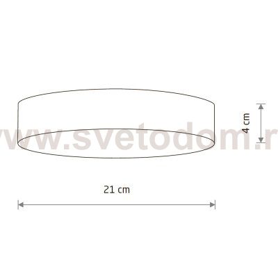 Потолочный cветильник Nowodvorski Lid Round Led Black (Cерия Lid Led, Модель круглая, Цвет Черный) арт. 10417