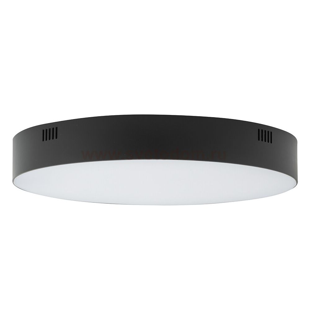 Потолочный cветильник Nowodvorski Lid Round Led Black (Cерия Lid Led, Модель круглая, Цвет Черный) арт. 10418