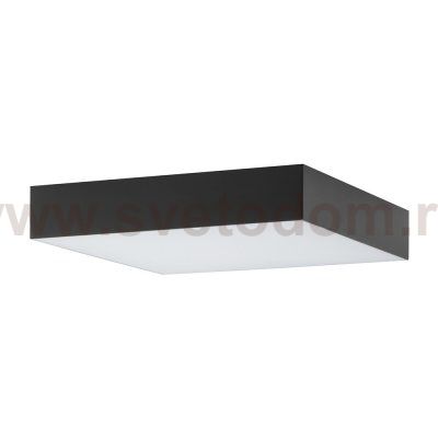 Потолочный cветильник Nowodvorski Lid Square Led Black (Cерия Lid Led, Модель квадратная, Цвет Черный) арт. 10426
