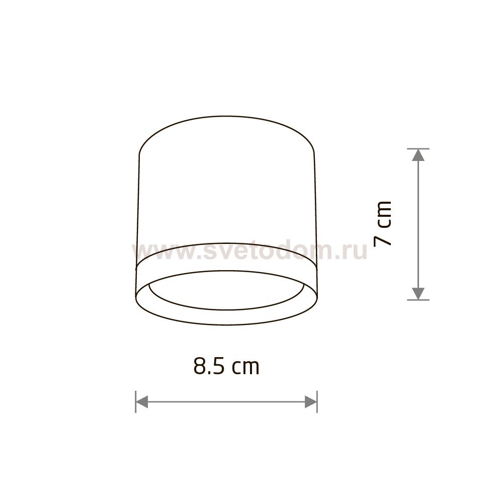 Накладной светильник Nowodvorski Silba Black (Cерия Silba, Цвет Черный) арт. 10477