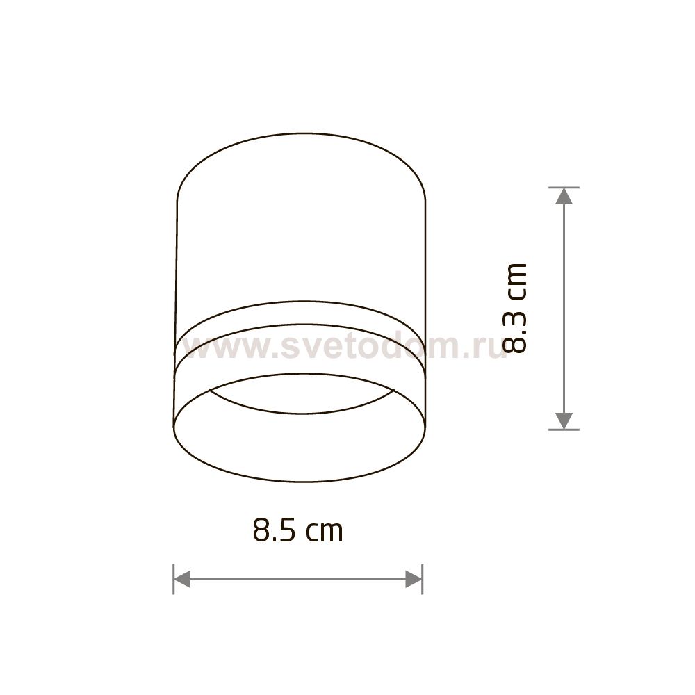 Накладной светильник Nowodvorski Cres White (Cерия Cres, Цвет Белый) арт. 10478