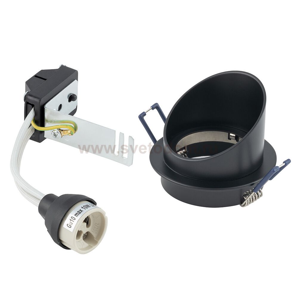 Встраиваемый светильник Nowodvorski Solta Black (Cерия Solta, Цвет Черный) арт. 10491