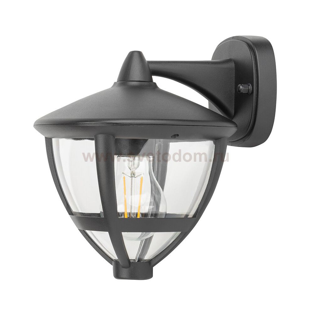 Уличный настенный светильник Nowodvorski Amelia Black (Cерия Amelia, Цвет Черный) арт. 10495