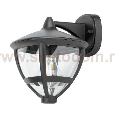 Уличный настенный светильник Nowodvorski Amelia Black (Cерия Amelia, Цвет Черный) арт. 10495