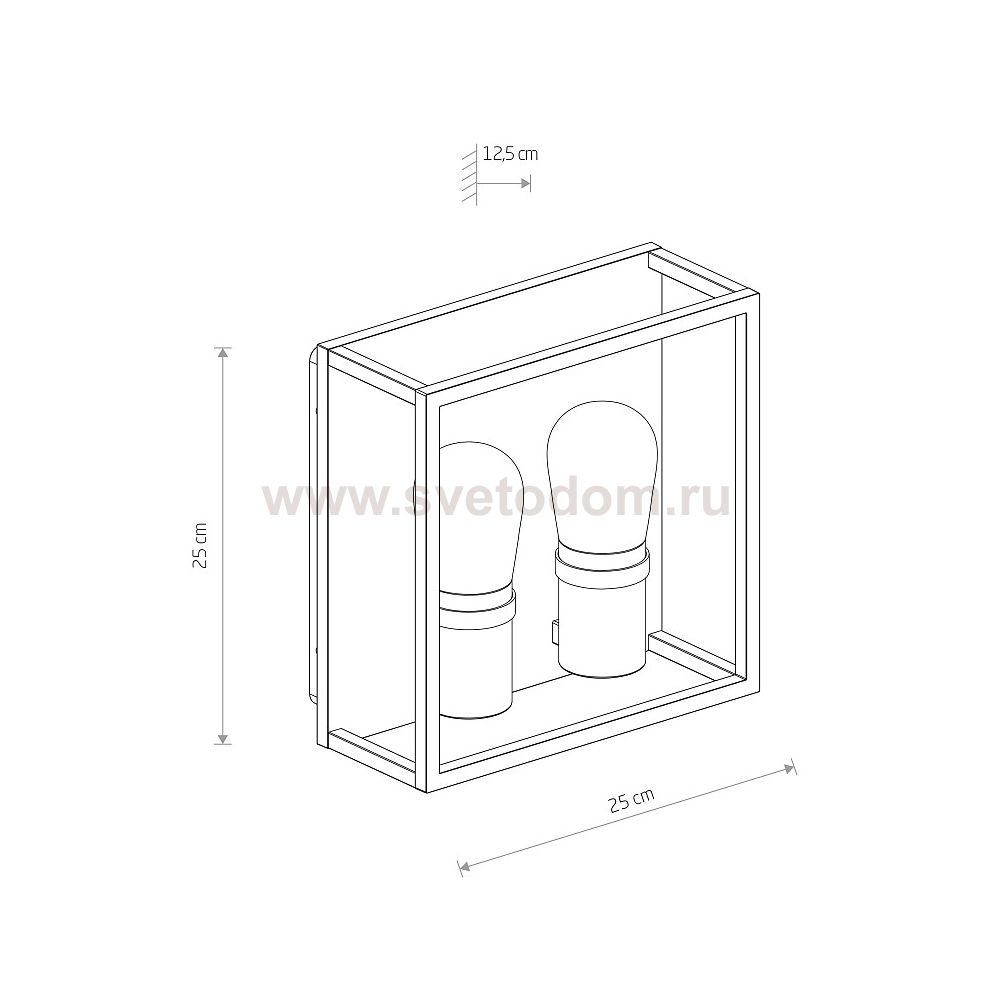 Уличный настенный светильник Nowodvorski Margot Graphite (Cерия Margot, Цвет Графит) арт. 10503