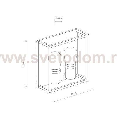 Уличный настенный светильник Nowodvorski Margot Graphite (Cерия Margot, Цвет Графит) арт. 10503
