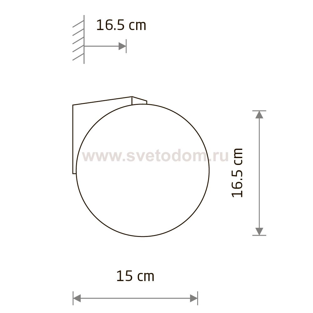 Настенный светильник Nowodvorski Aloe Brass (Cерия Aloe, Цвет Латунь) арт. 10525