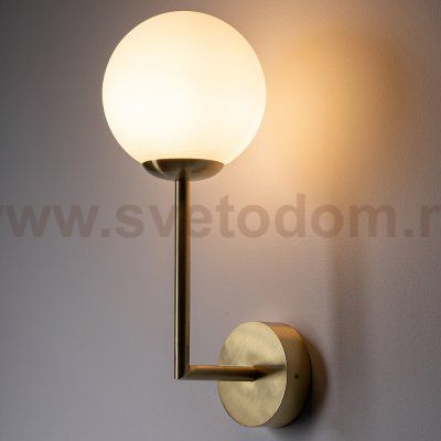 Настенный светильник Nowodvorski Agave Brass (Cерия Agave, Цвет Латунь) арт. 10526