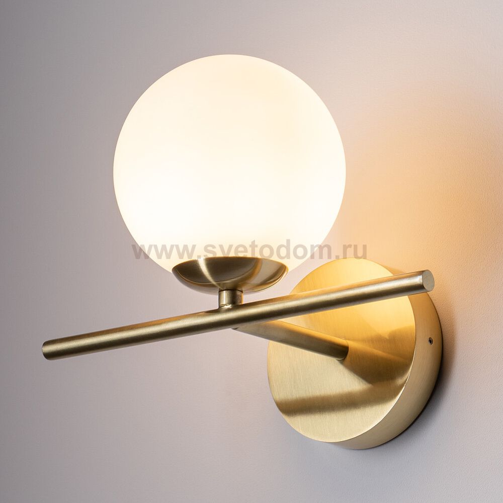 Настенный светильник Nowodvorski Aralia Brass (Cерия Aralia, Цвет Латунь) арт. 10527
