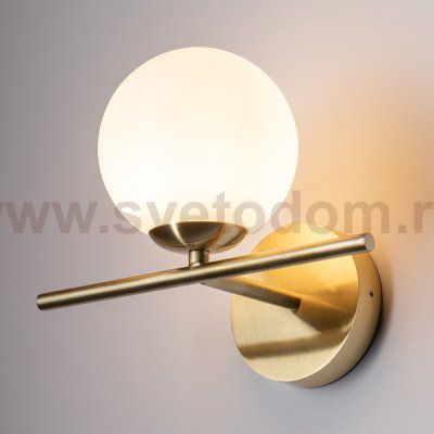 Настенный светильник Nowodvorski Aralia Brass (Cерия Aralia, Цвет Латунь) арт. 10527