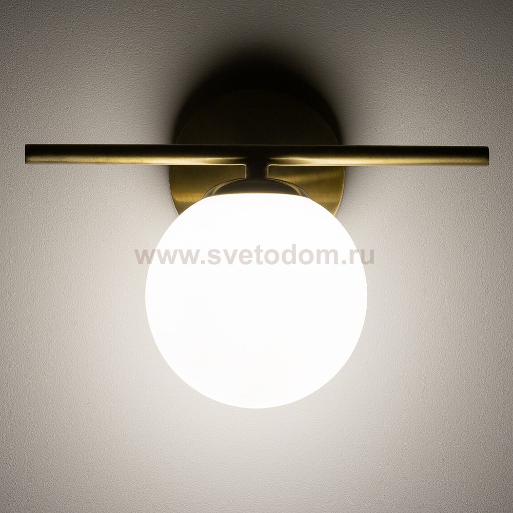 Настенный светильник Nowodvorski Aralia Brass (Cерия Aralia, Цвет Латунь) арт. 10527