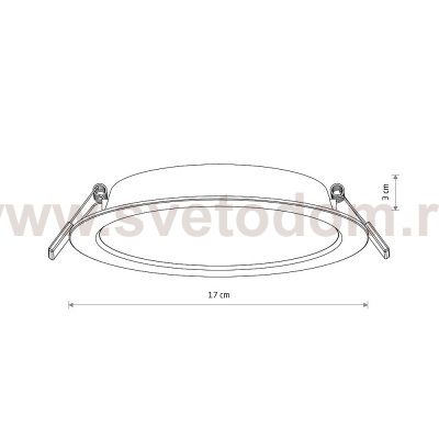 Встраиваемый светильник Nowodvorski Mykonos Led White (Cерия Mykonos Led, Цвет Белый) арт. 10540
