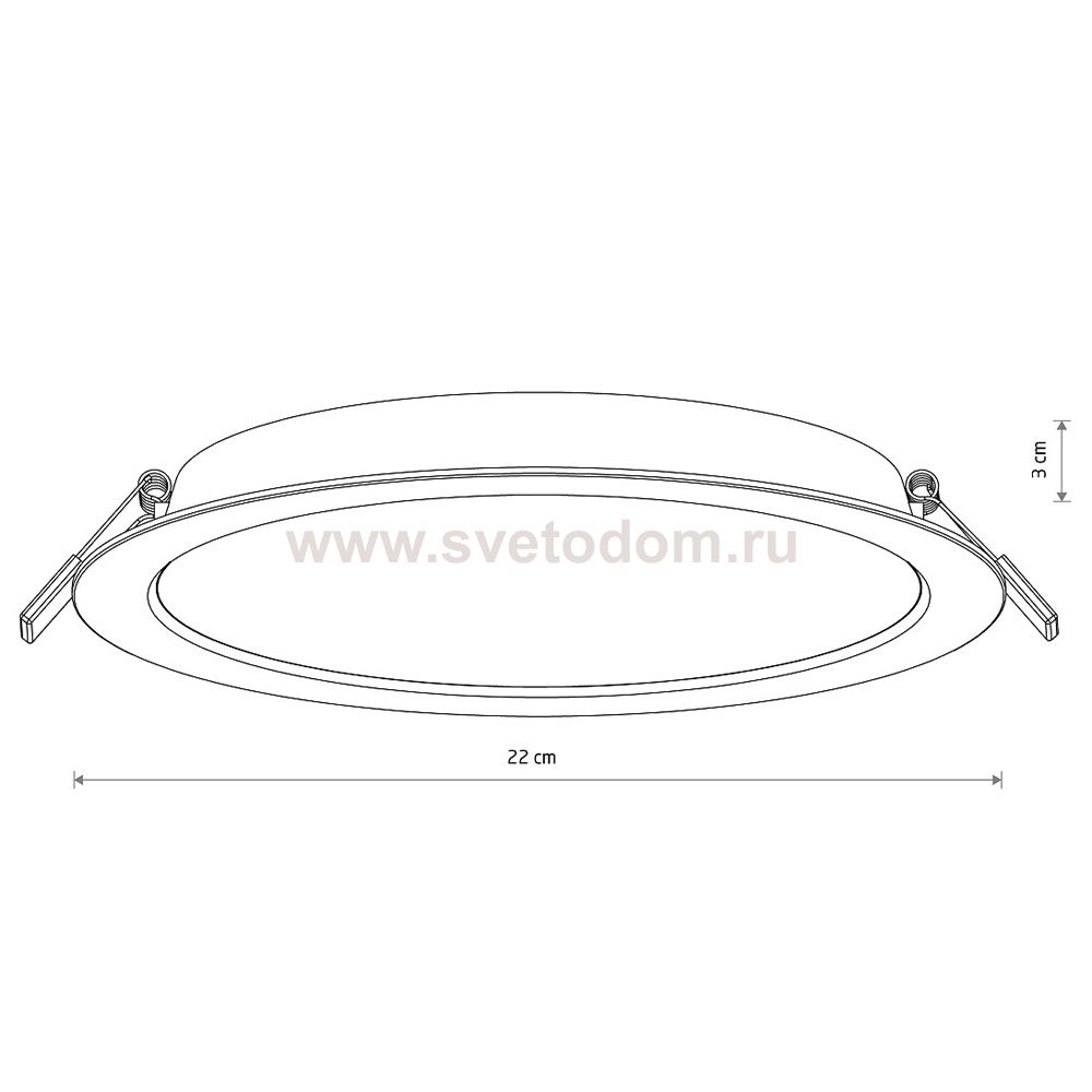 Встраиваемый светильник Nowodvorski Mykonos Led White (Cерия Mykonos Led, Цвет Белый) арт. 10544