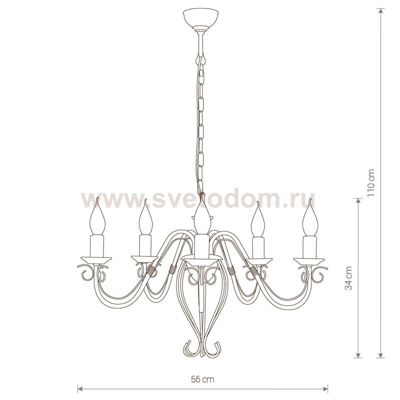 Люстра подвесная Nowodvorski TESA V 1055