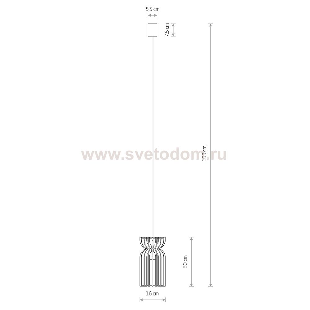 Люстра подвесная Nowodvorski Kymi B 10574