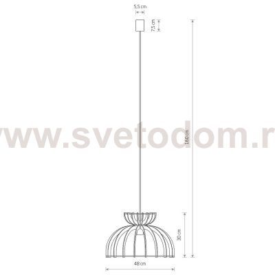 Люстра подвесная Nowodvorski Kymi C 10575