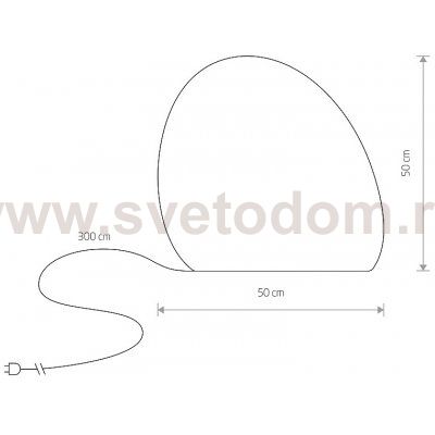 Ландшафтный светильник Nowodvorski Stone M 10580