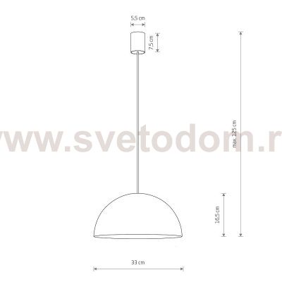 Подвесной светильник Nowodvorski Hemisphere Super S Gold (Cерия Hemisphere Super S, Цвет Золото) арт. 10616