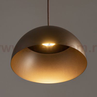 Подвесной светильник Nowodvorski Hemisphere Super S Satine Chocolate (Cерия Hemisphere Super S, Цвет Сатиновый Шоколад) арт. 10618