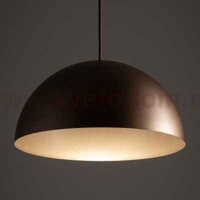Подвесной светильник Nowodvorski Hemisphere Super S Satine Chocolate (Cерия Hemisphere Super S, Цвет Сатиновый Шоколад) арт. 10618