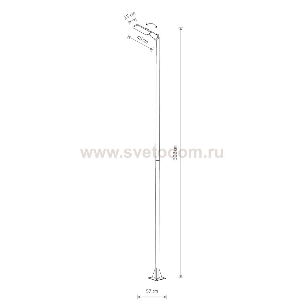 Уличный светодиодный светильник Nowodvorski Pathway Led Black (Cерия Pathway Led, Цвет Черный) арт. 10633