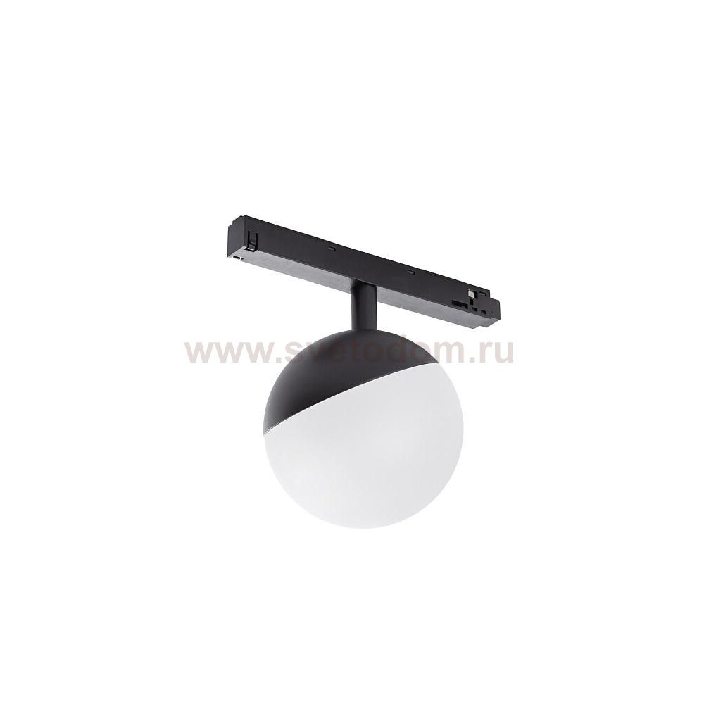 Трековый магнитный светильник Nowodvorski Lid Black (Cерия Lid, Цвет Черный) арт. 10647