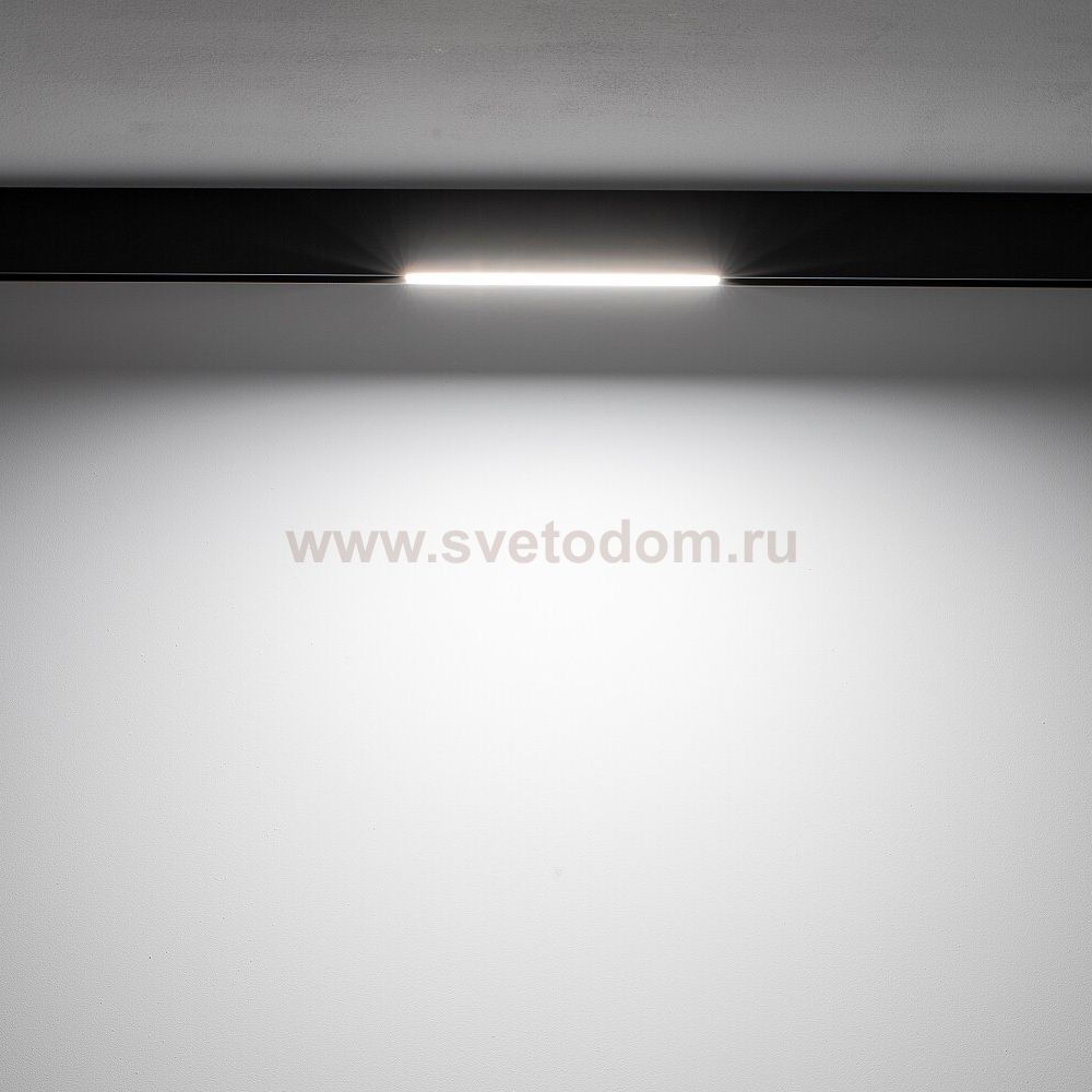 Трековый магнитный светильник Nowodvorski Lvm Line Black (Cерия Lvm Line, Цвет Черный) арт. 10651