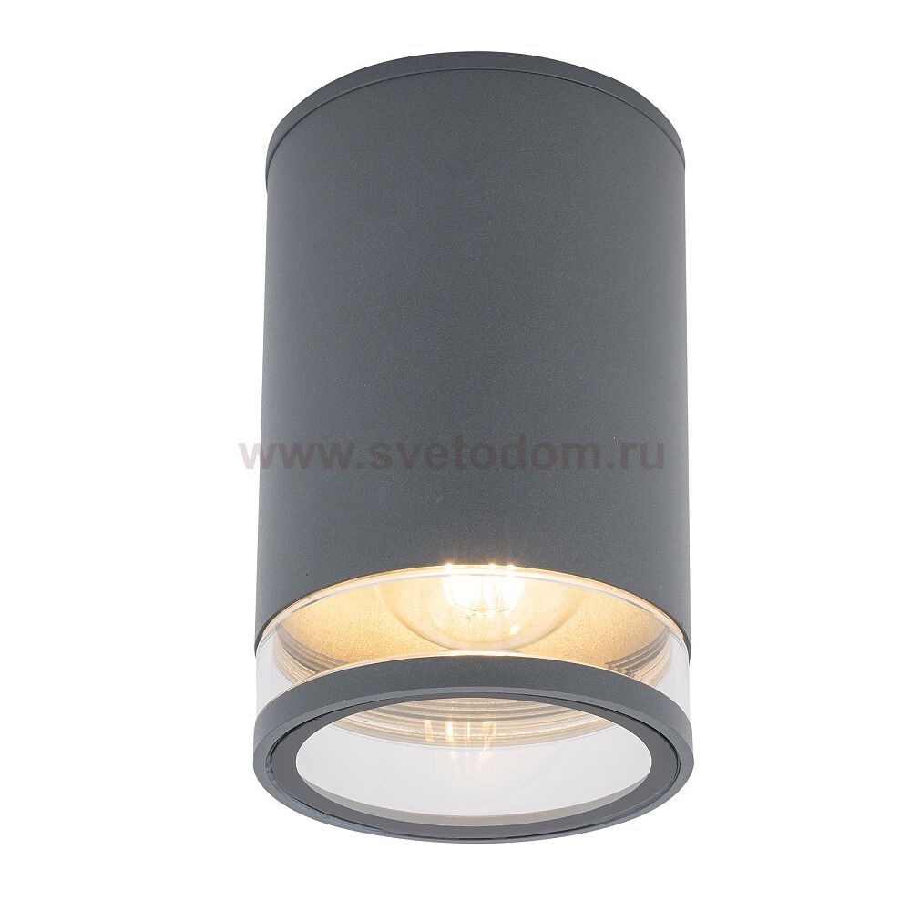 Уличный потолочный светодиодный светильник Nowodvorski Rock Pro Graphite (Cерия Rock Pro, Цвет Графит) арт. 10687