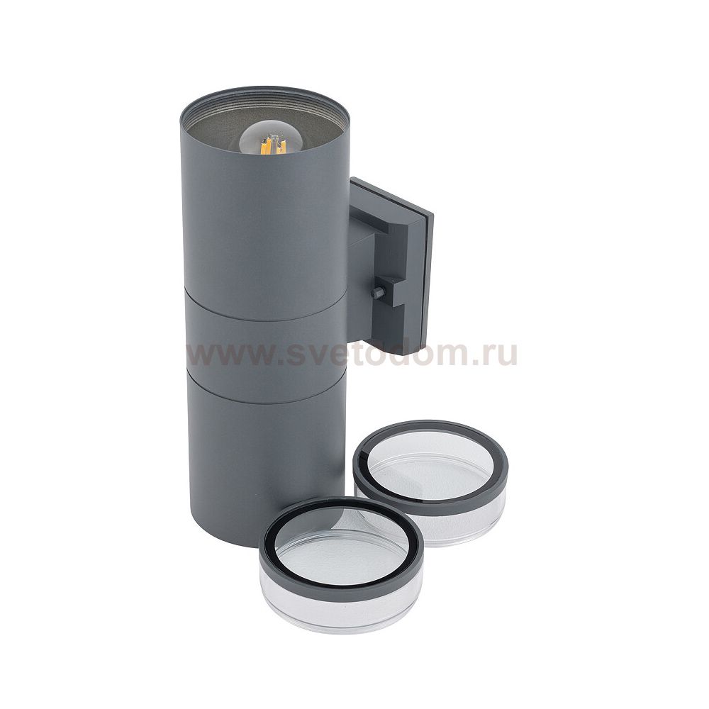 Уличный настенный светильник Nowodvorski Rock Pro Graphite (Cерия Rock Pro, Цвет Графит) арт. 10688